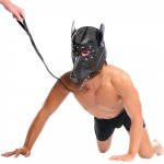 Fetish Fantasy Doggie Hood And Leash - Black Sex Toy Fetish Fantasy Doggie Hood And Leash - Black Sex Toy